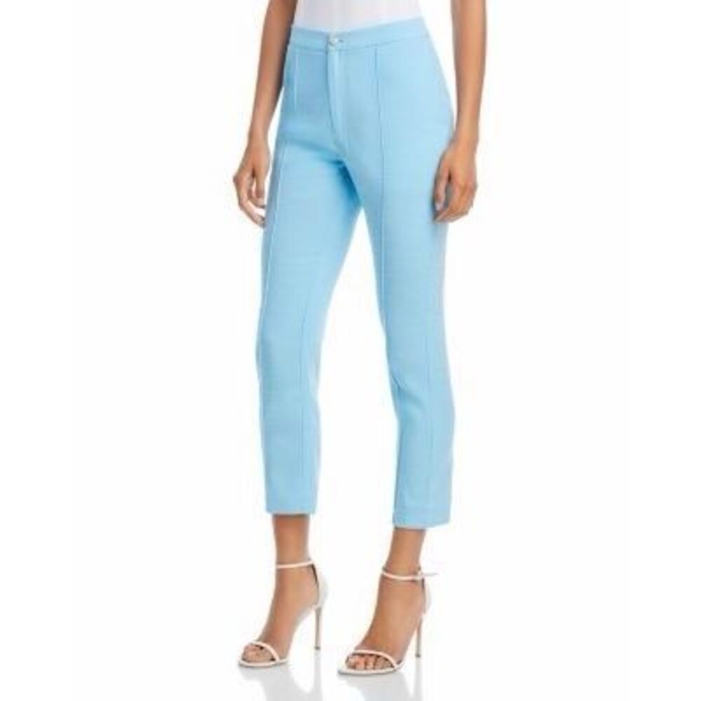 Aqua‎ x Barbie Pants Tweed Cropped Straight NEW Blue Small